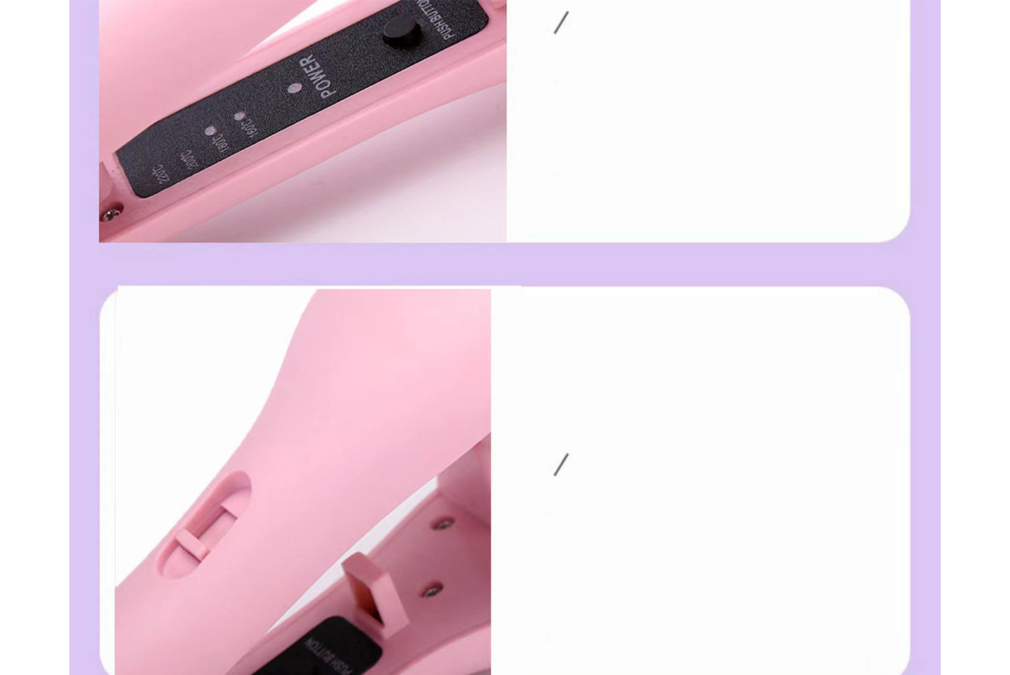 **French Deep V Curling Iron 32mm (UK Standard)**