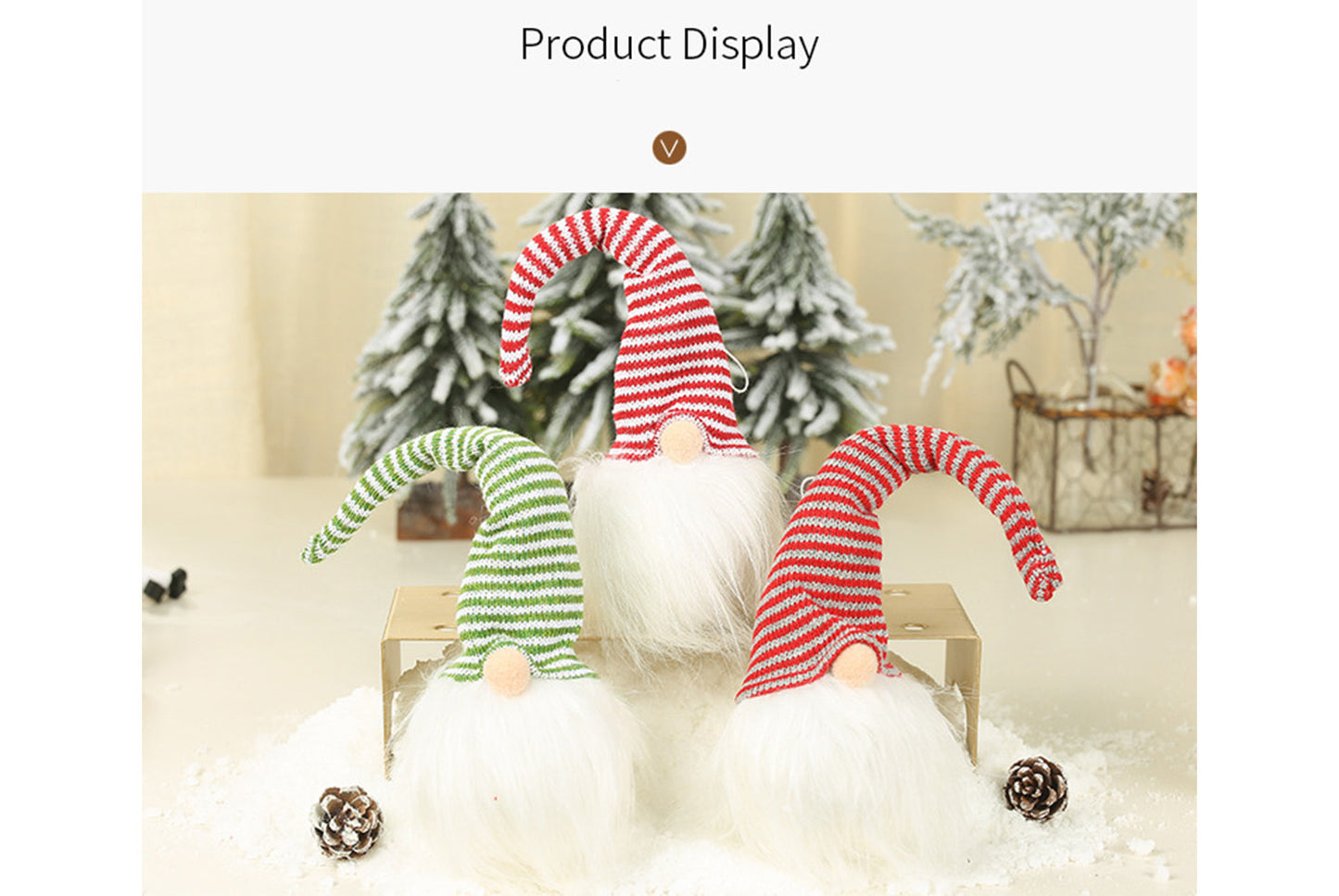 Faceless Doll Light Ball Ornament