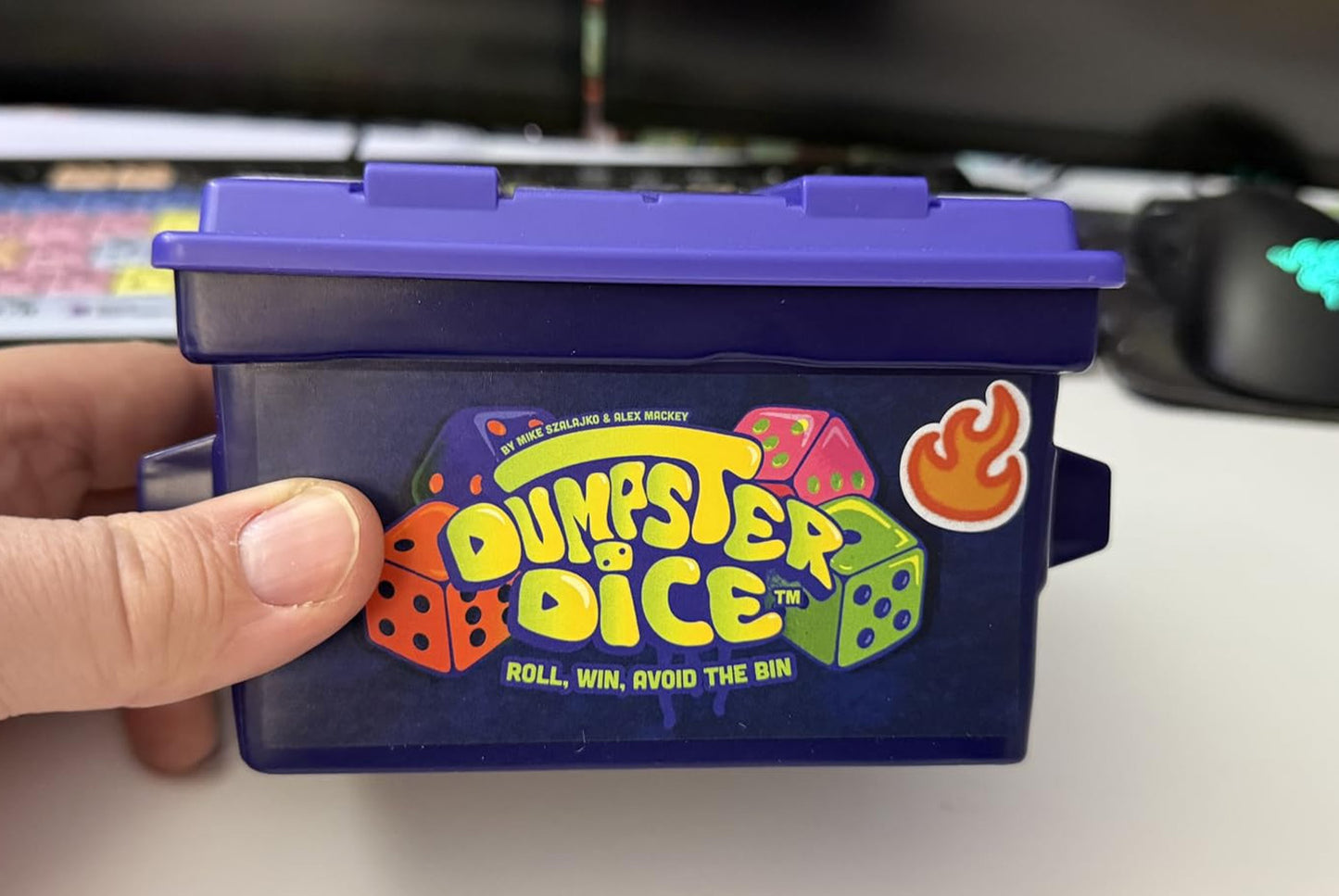 Dumpster Dice Fast-Paced Family Dice Game