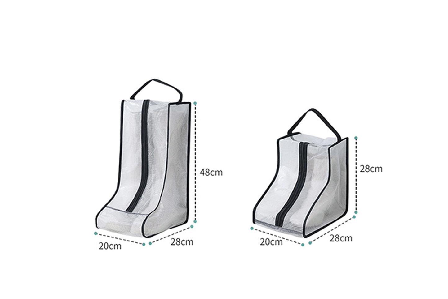 Transparent Waterproof Shoe and Boot Dustproof Bag