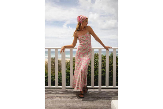 **Women's Floral Slip Dress**