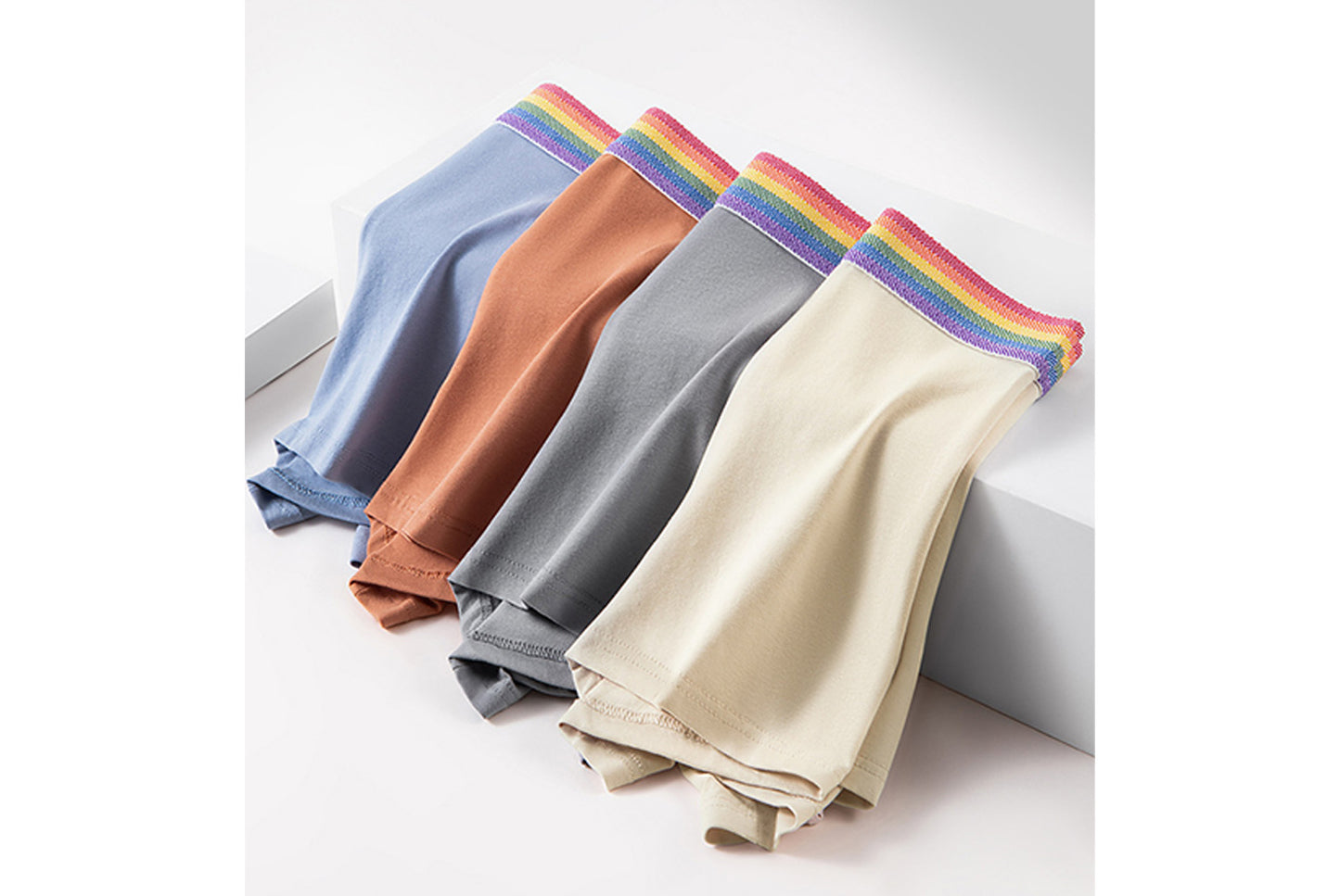 Men's Class A Pure Cotton Antibacterial Boxer Briefs -