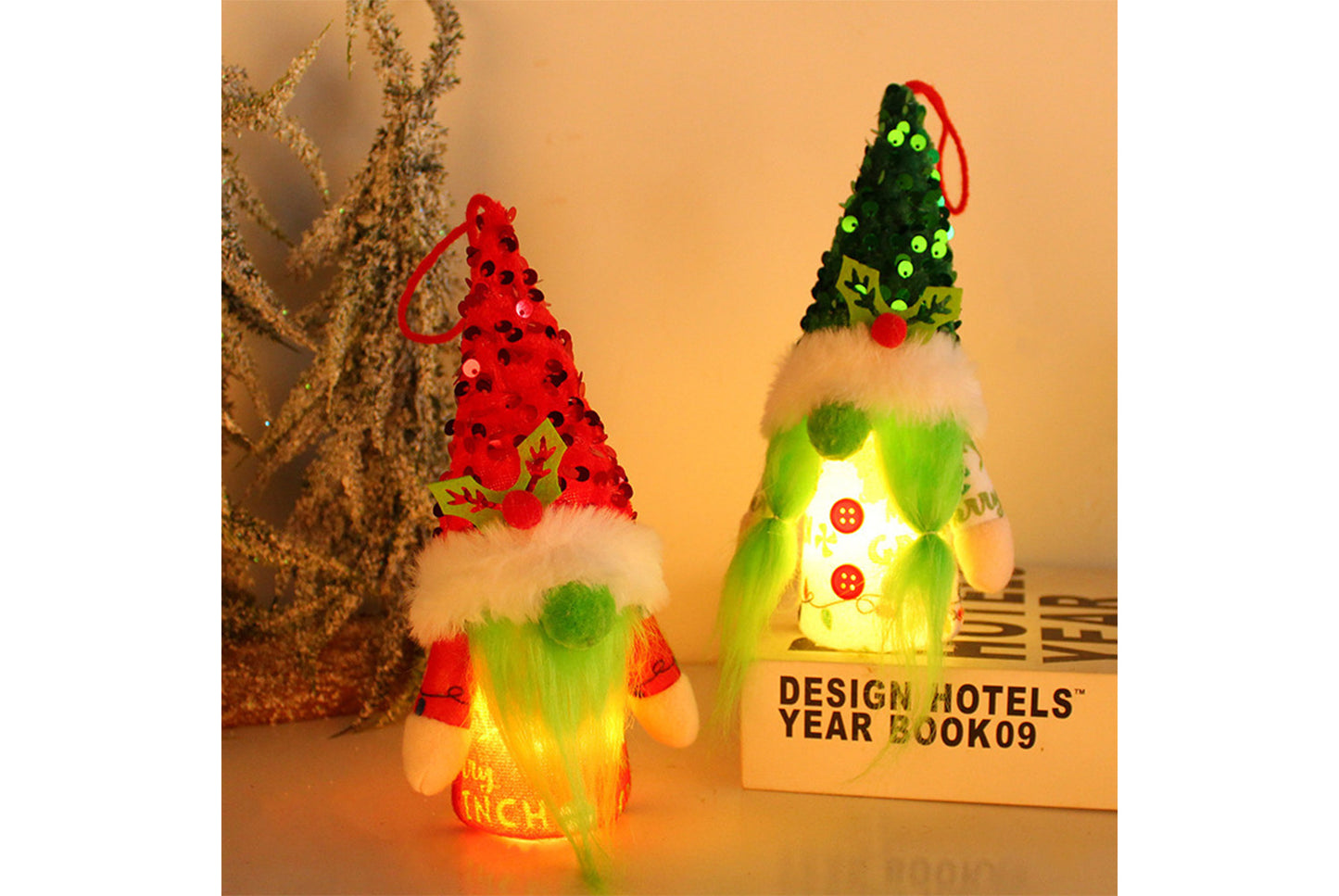 Green Bearded Old Man Faceless Doll Charm