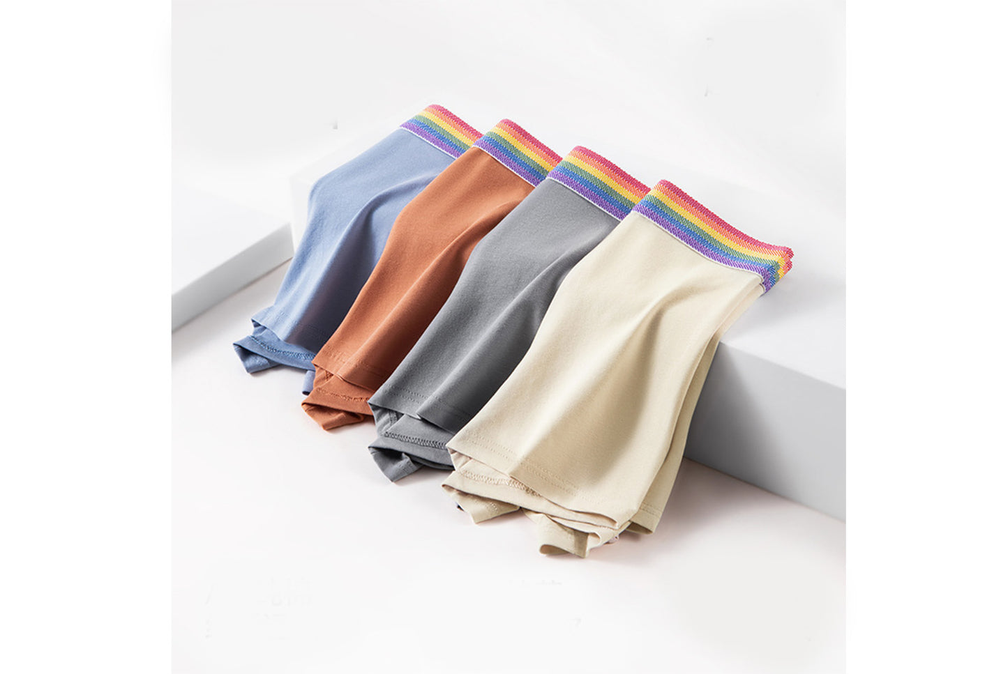 Men's Class A Pure Cotton Antibacterial Boxer Briefs -