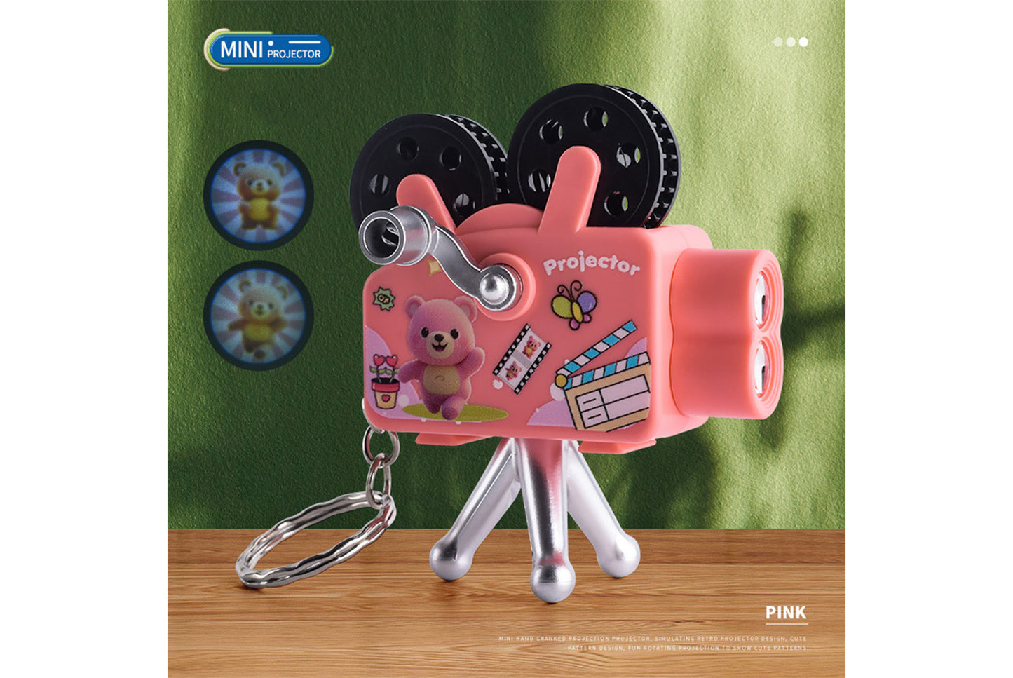 Children's Hand-Cranked Projector