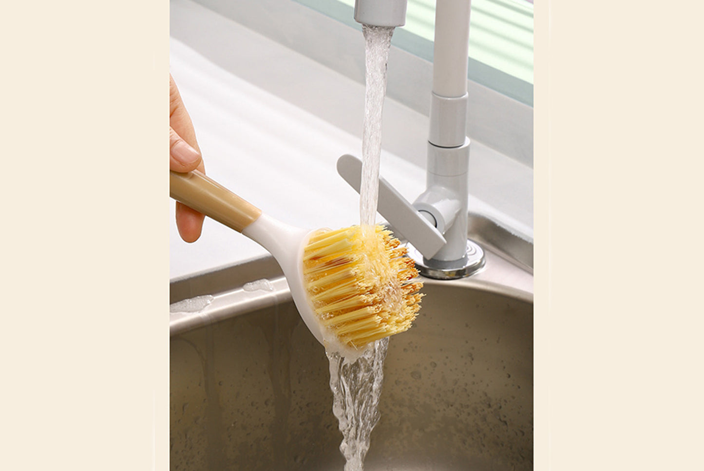 Non-stick dishwashing artifact