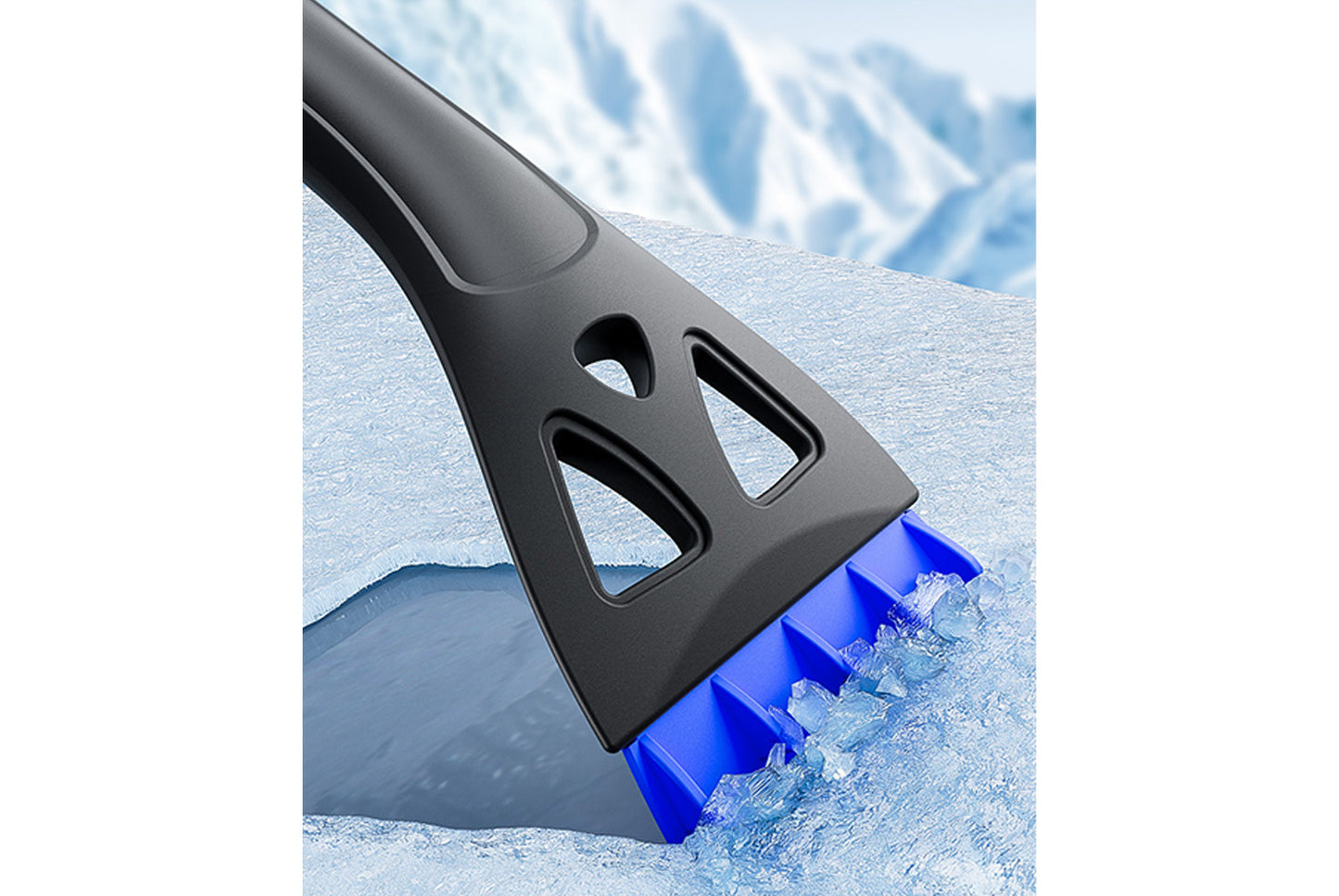 **3-in-1 Car Snow Shovel | Extendable De-icing Tool**