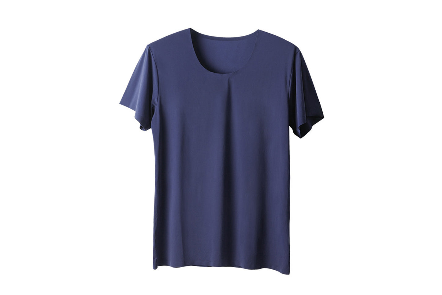 **Ice Silk Seamless Men's Short-Sleeved T-Shirt**