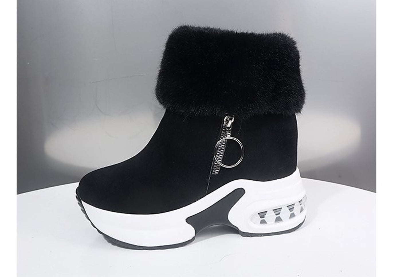 Fleece Lining for Warmth and Height Increase