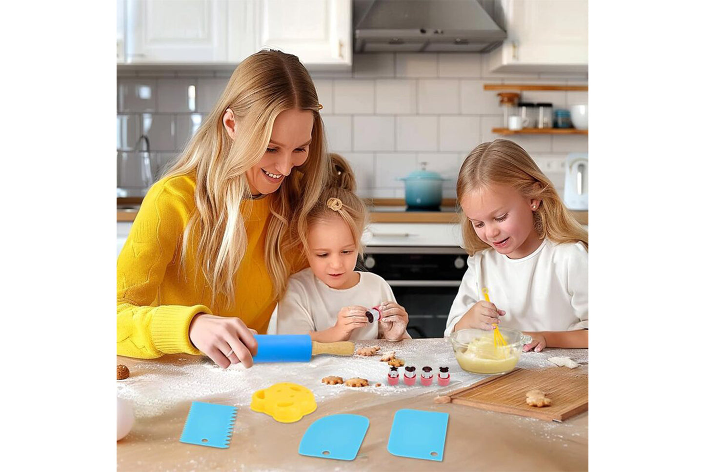 **48-Piece Children's Kitchen Tool Set - Safe Fruit Cutting Toy**