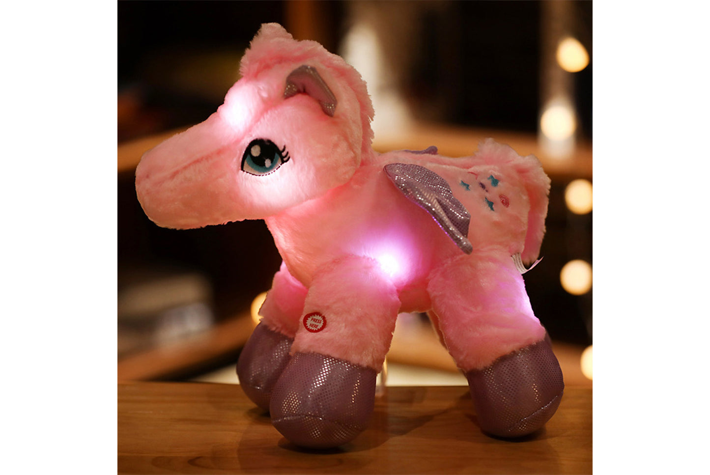 **Colorful Glowing Plush Toy | Creative Animal Gift Set**