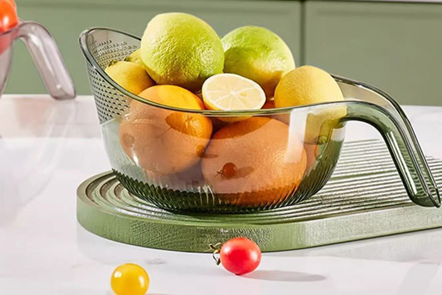 Household rice drain basket