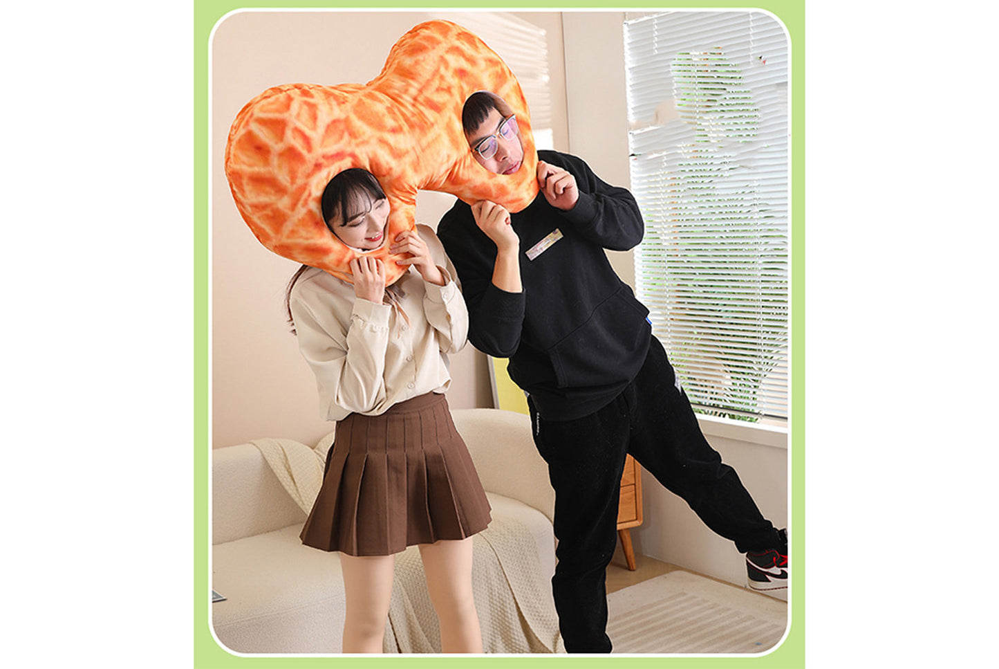 **Good Things Peanut Creative One-Piece Pillow/Head Cover**