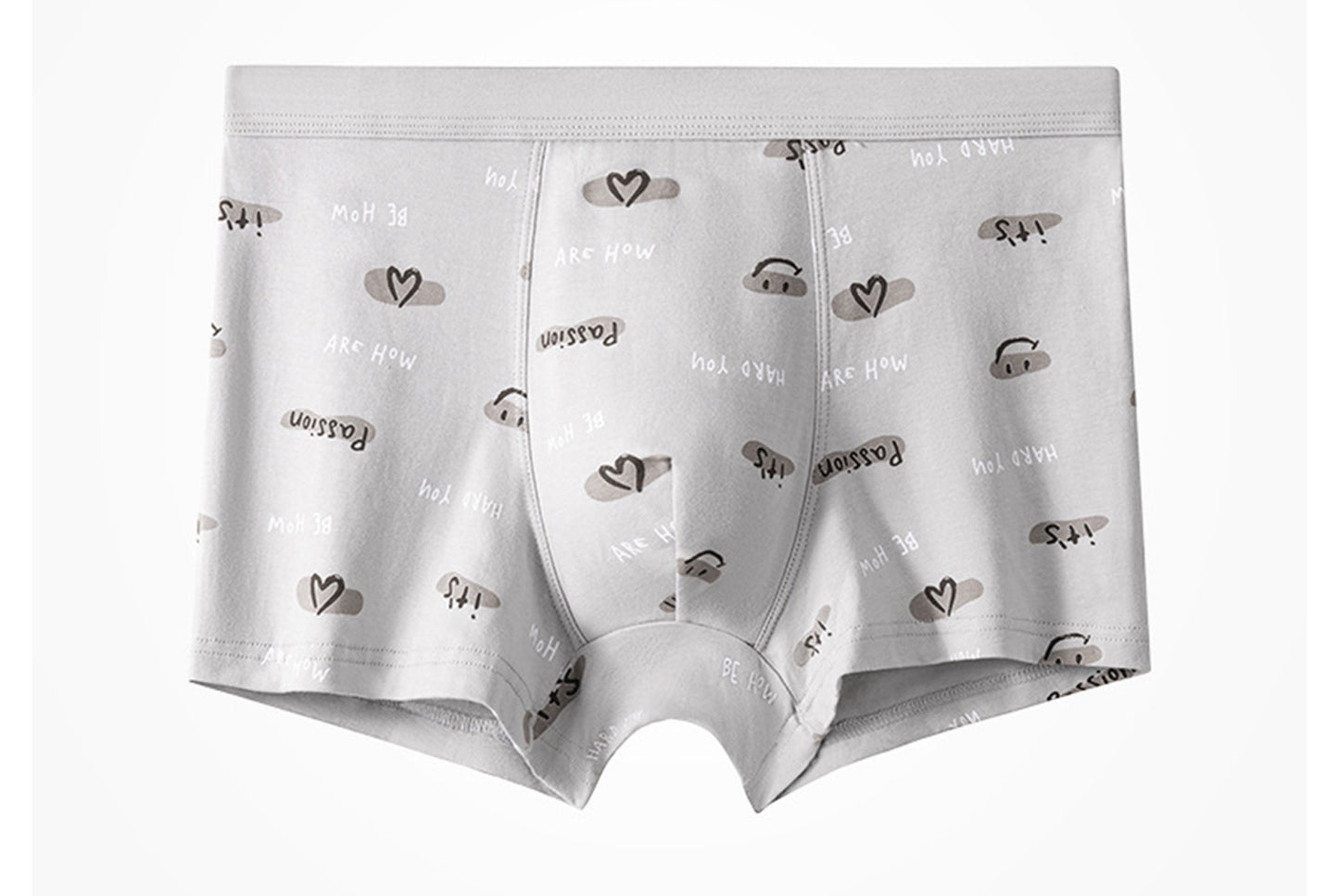 Men's Class A Pure Cotton Summer Sports Boxer Briefs