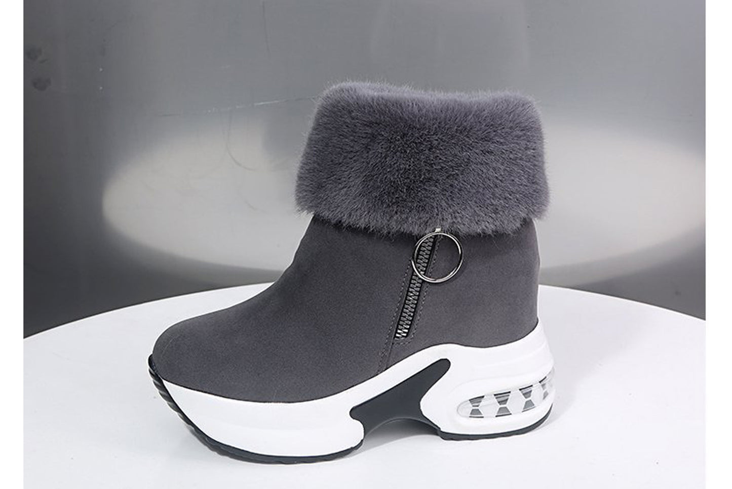 Fleece Lining for Warmth and Height Increase