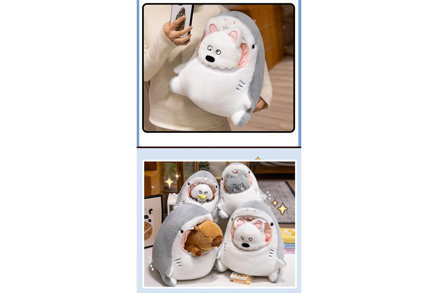 Sand Sculpture Animal Plush Dolls