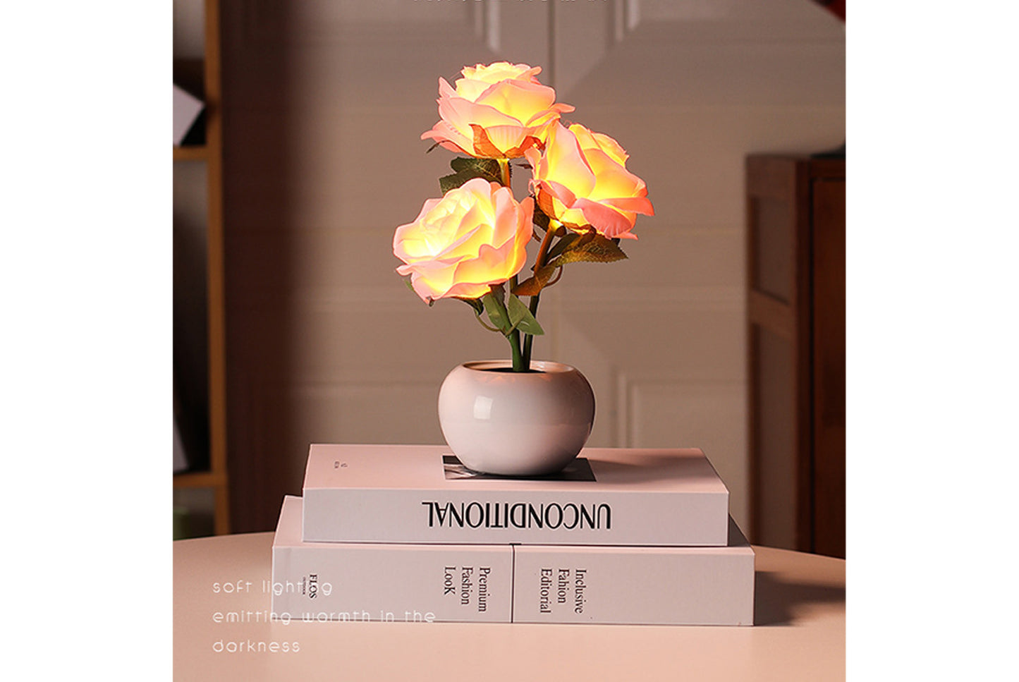 Preserved Rose Night Light