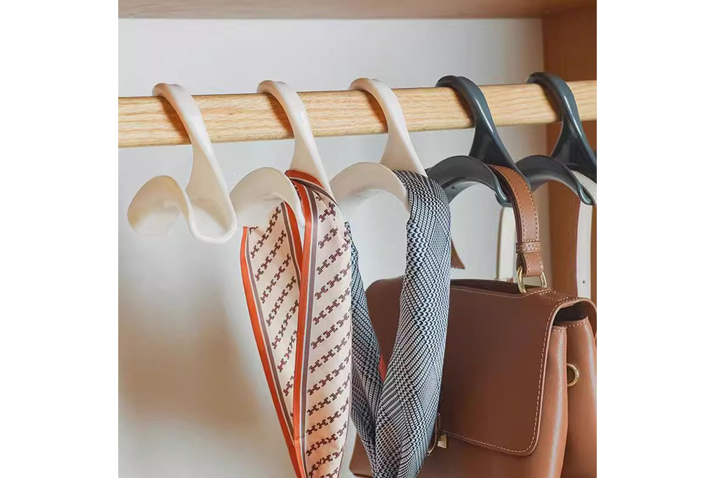 **Arch-Shaped Bag Hanger, Multifunctional Storage Rack (30pcs)**