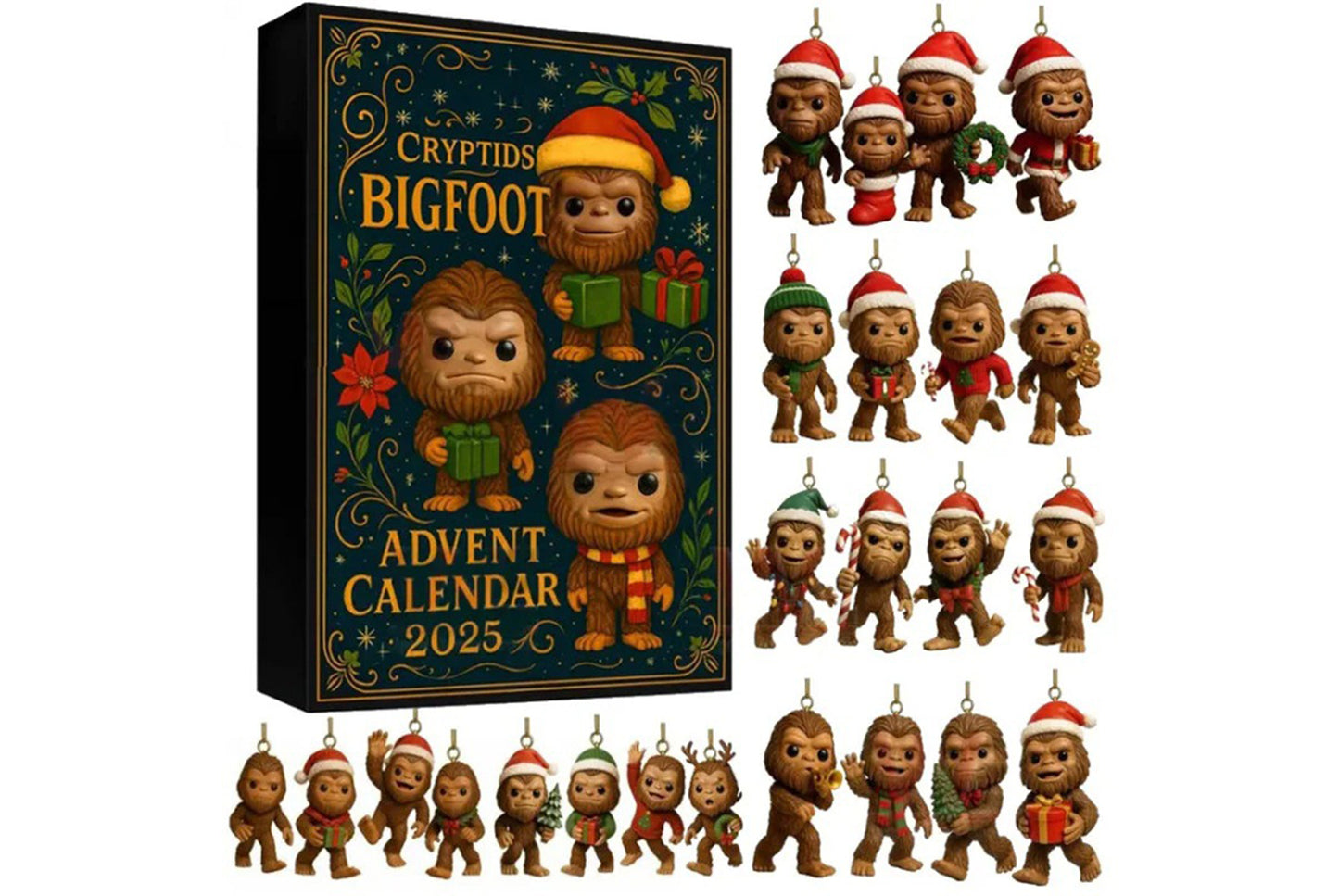 Bigfoot Edition Advent Calendar Blind Box