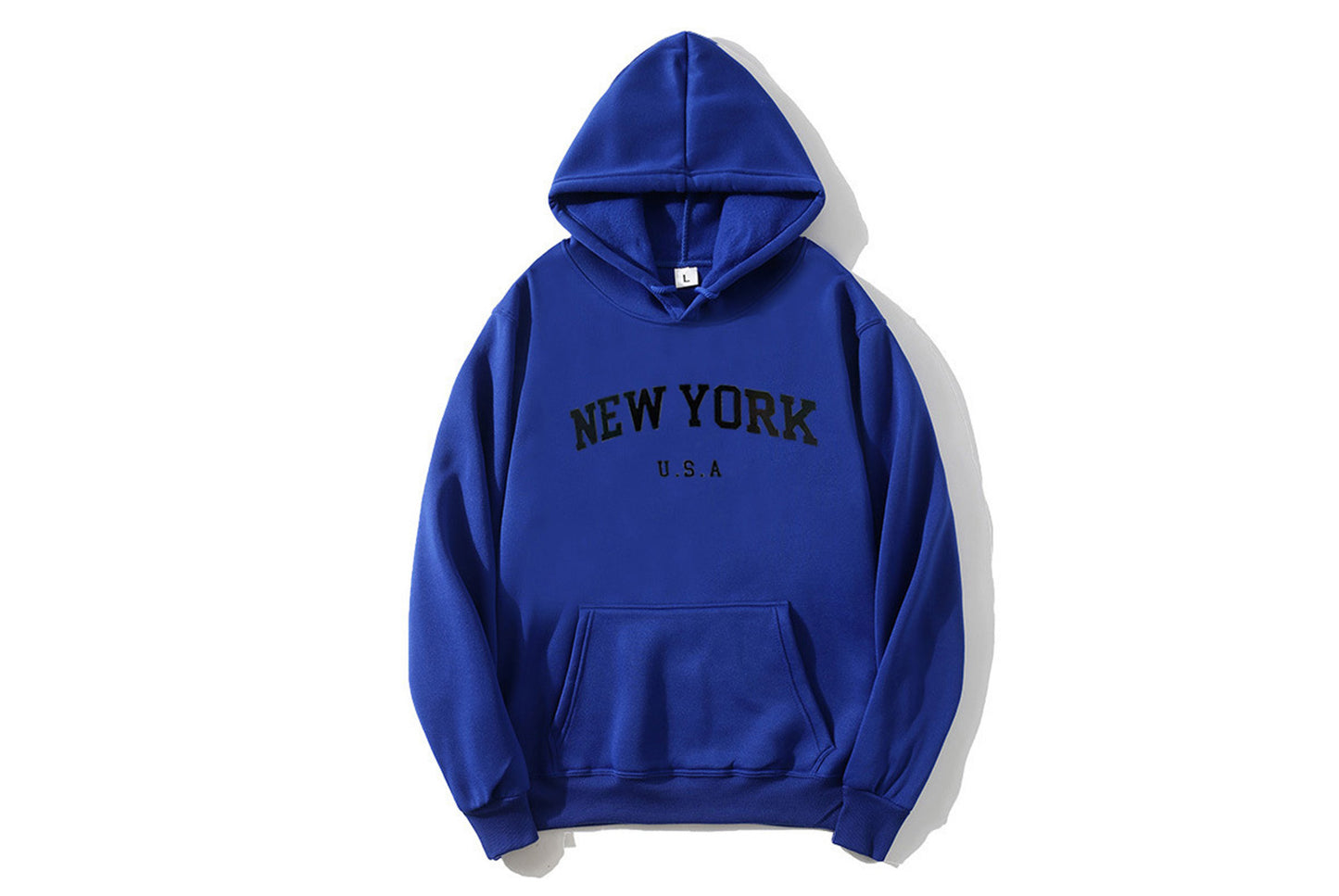 NEW YORK USA Letter Print Hoodie