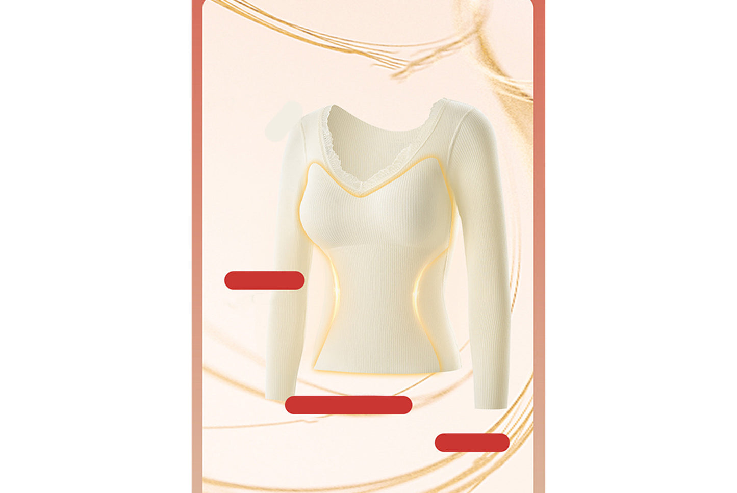 **Women's 7A Antibacterial Thermal Bra Set (Fixed Cup)**