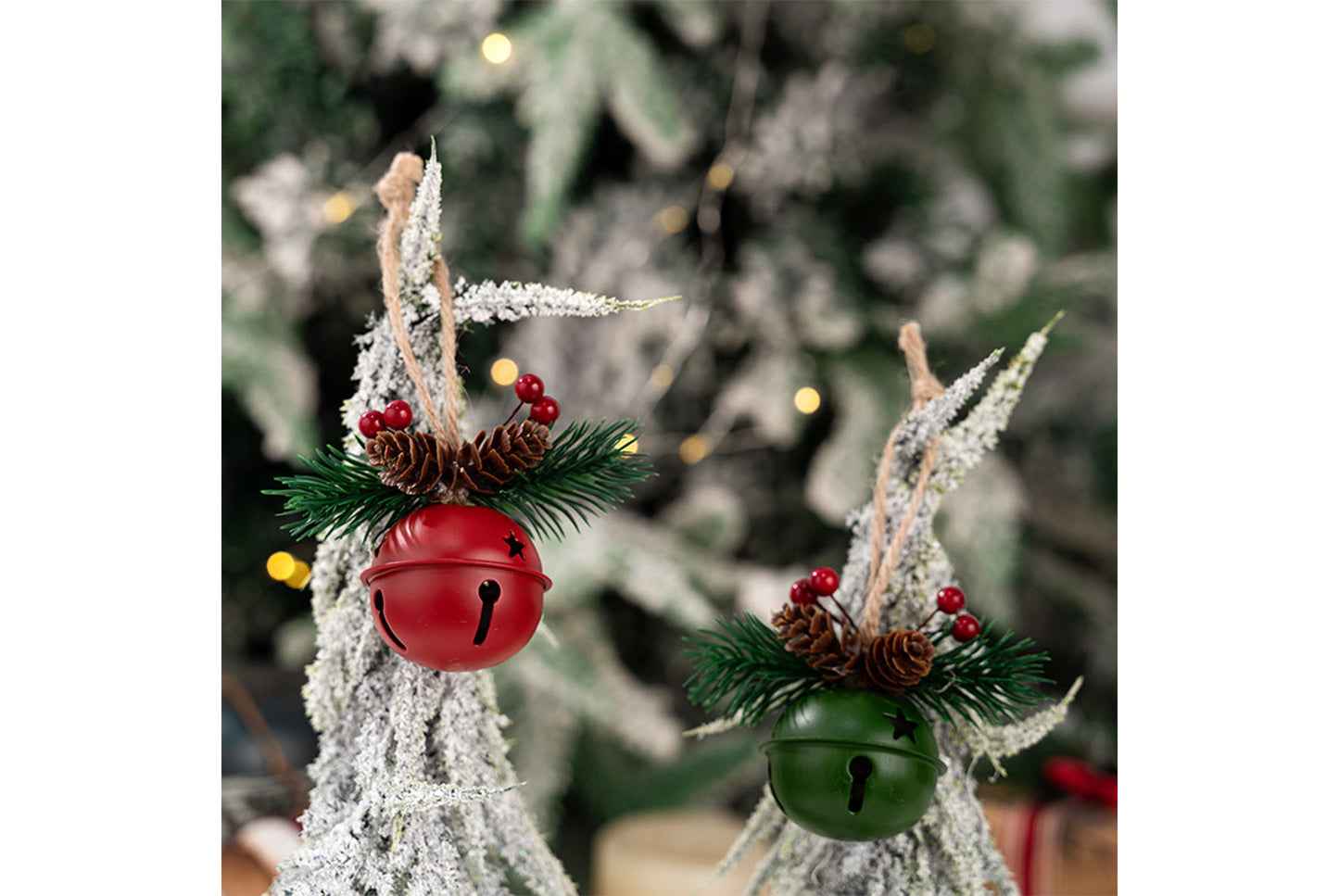 **Christmas Colorful Bell Pendant Decoration**