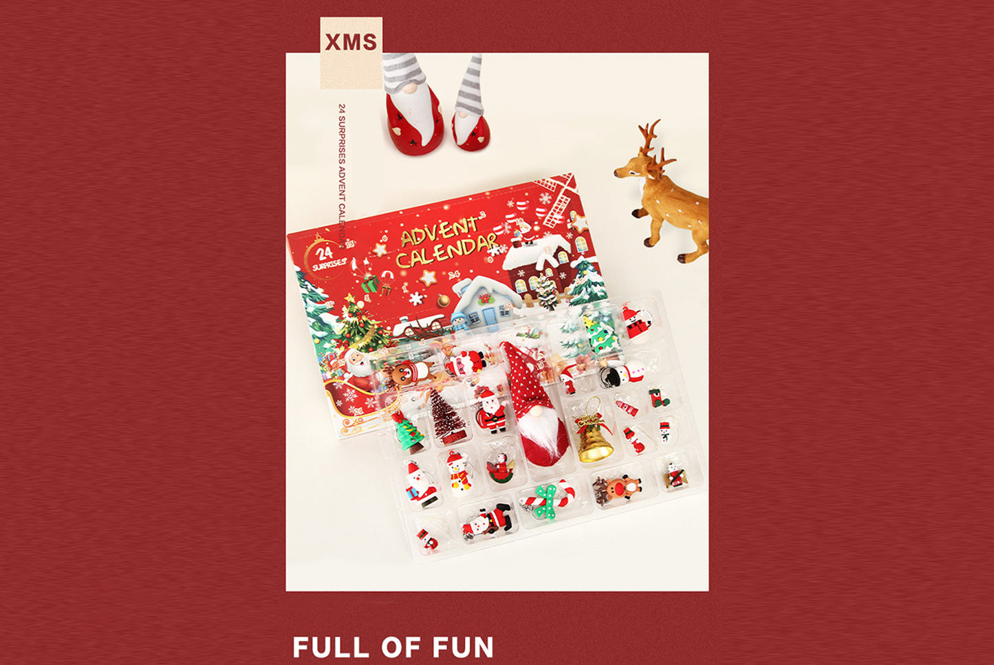 Creative Countdown Christmas Blind Box Pendant