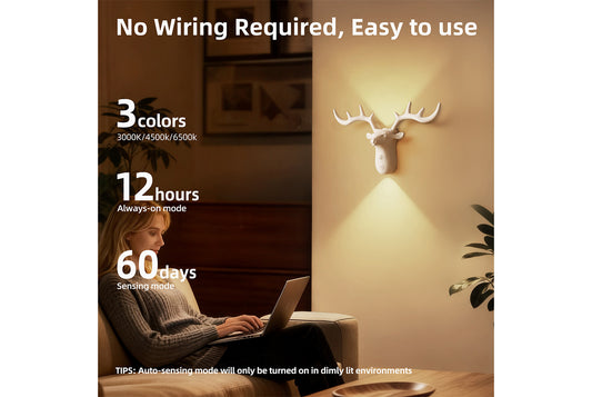 LED Touch-Sensing Ambient Night Light