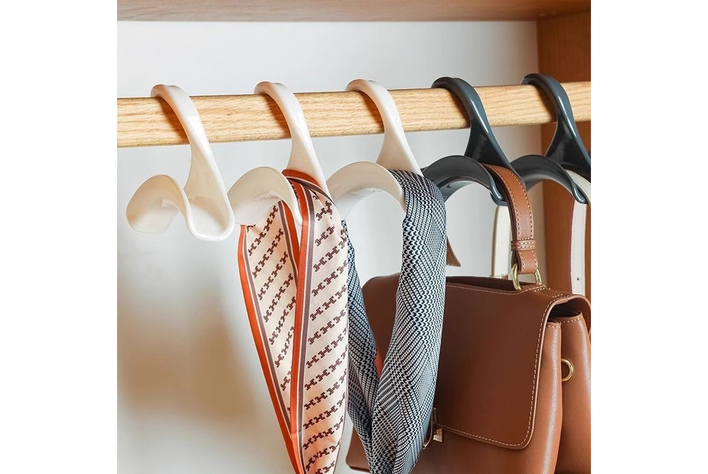 **Arch-Shaped Bag Hanger, Multifunctional Storage Rack (30pcs)**