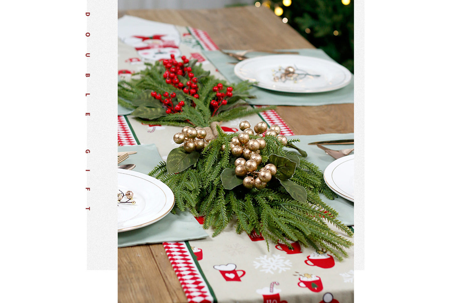 PE Upside-Down Christmas Tree Decoration