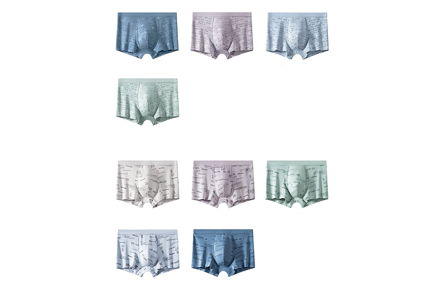 Men's Class A Pure Cotton Summer Sports Boxer Briefs