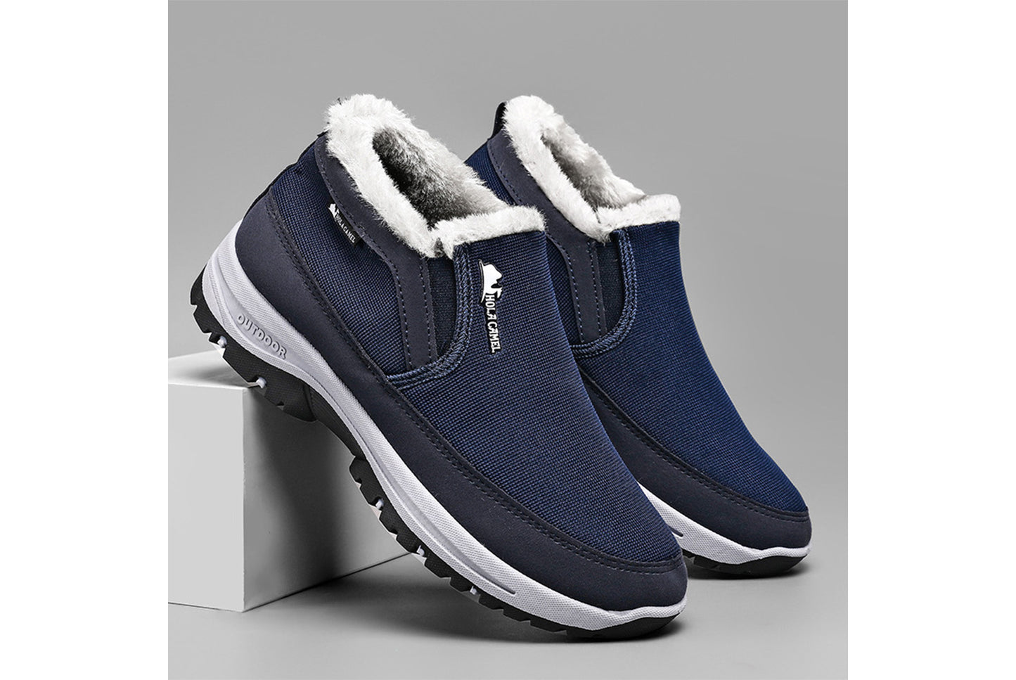 **Men's Outdoor Casual Lightweight Cotton Shoes**