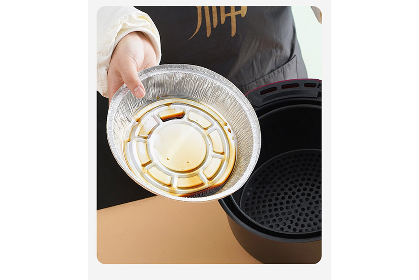 Thickened oven tin foil tray
