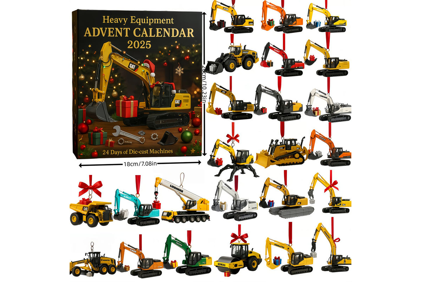 2025 Toy Car Advent Calendar | Acrylic