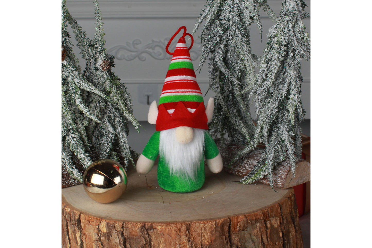 Faceless Old Man Deer Antler Doll Ornament