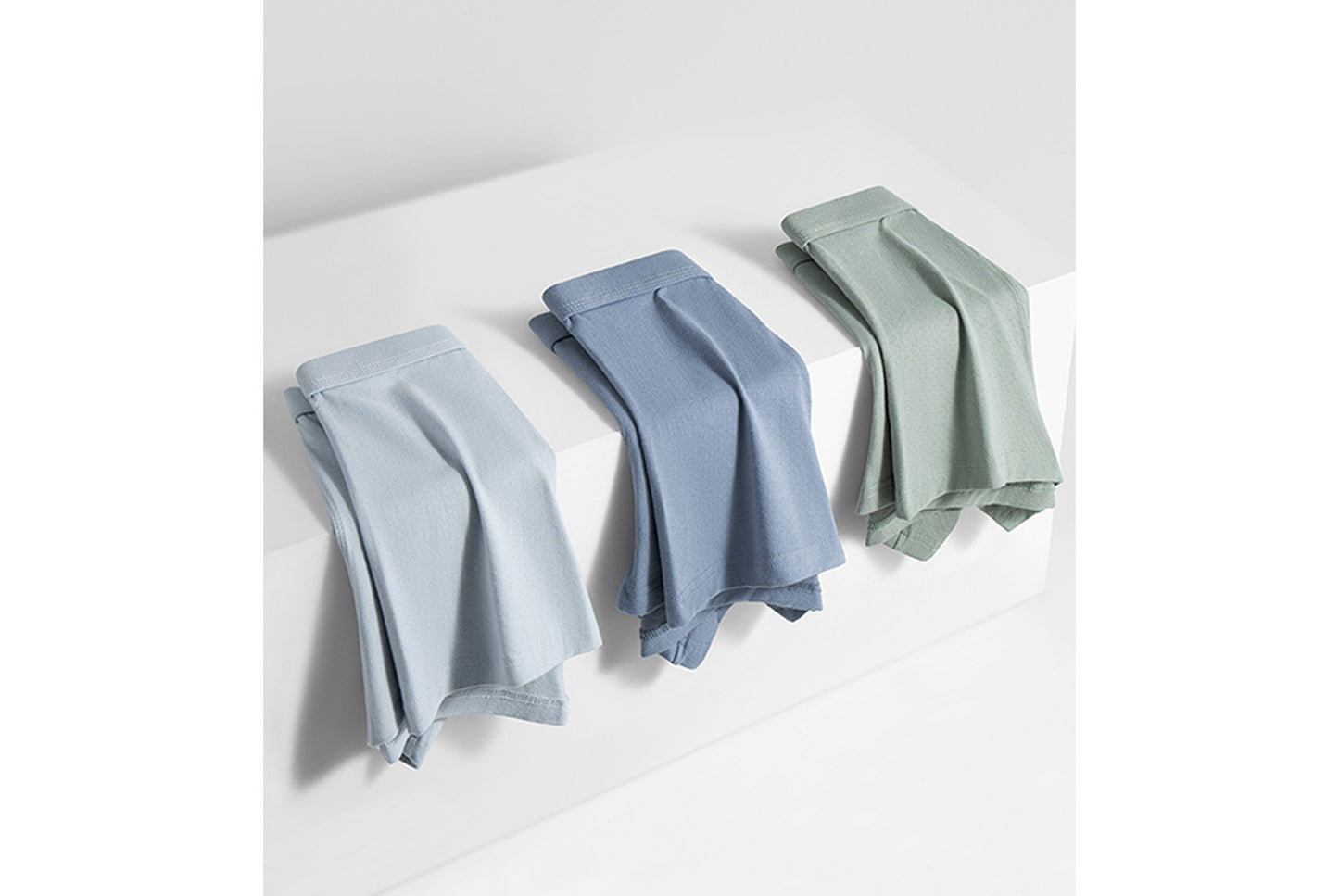 New Men's Class A Pure Cotton Mesh Boxer Briefs