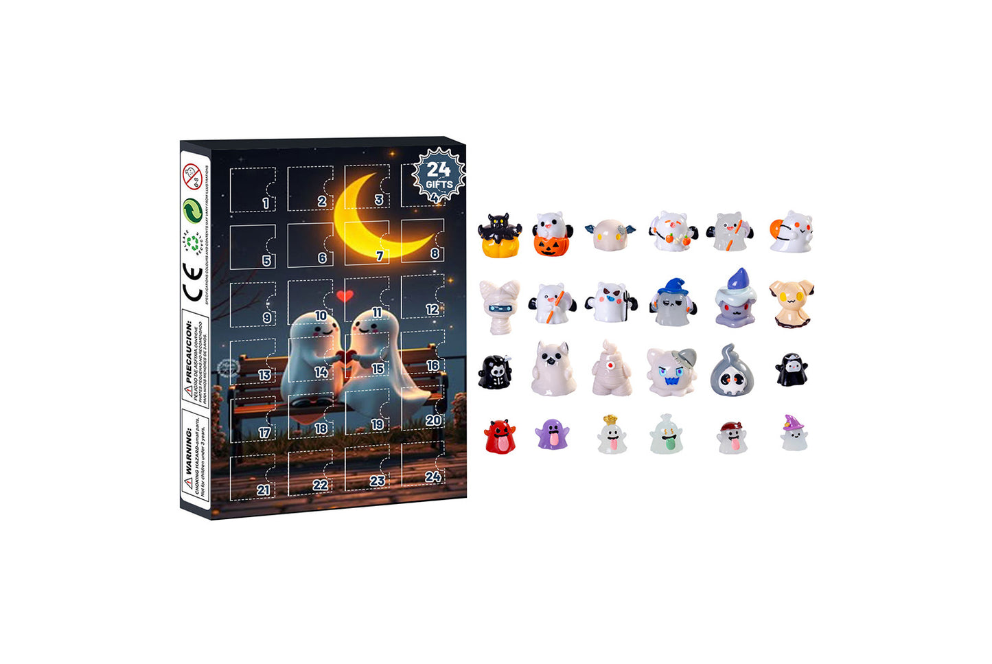 Halloween Ghost Blind Box Countdown Calendar
