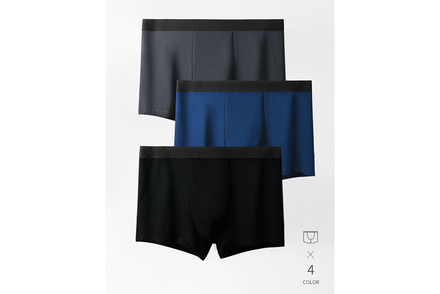 **Men's Pure Cotton Breathable Boxer Briefs**