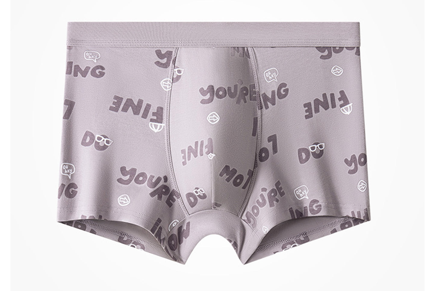 Men's Class A Pure Cotton Summer Sports Boxer Briefs