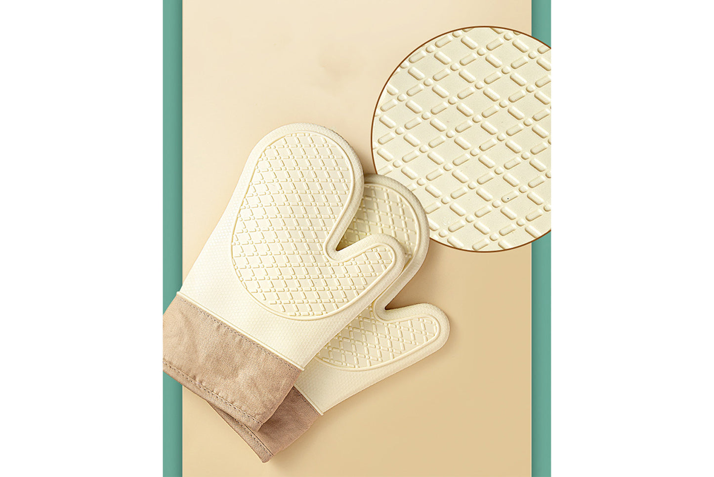 Thickened Silicone Heat-Resistant Gloves