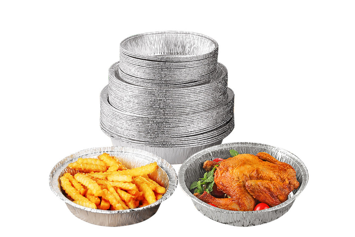 Thickened oven tin foil tray