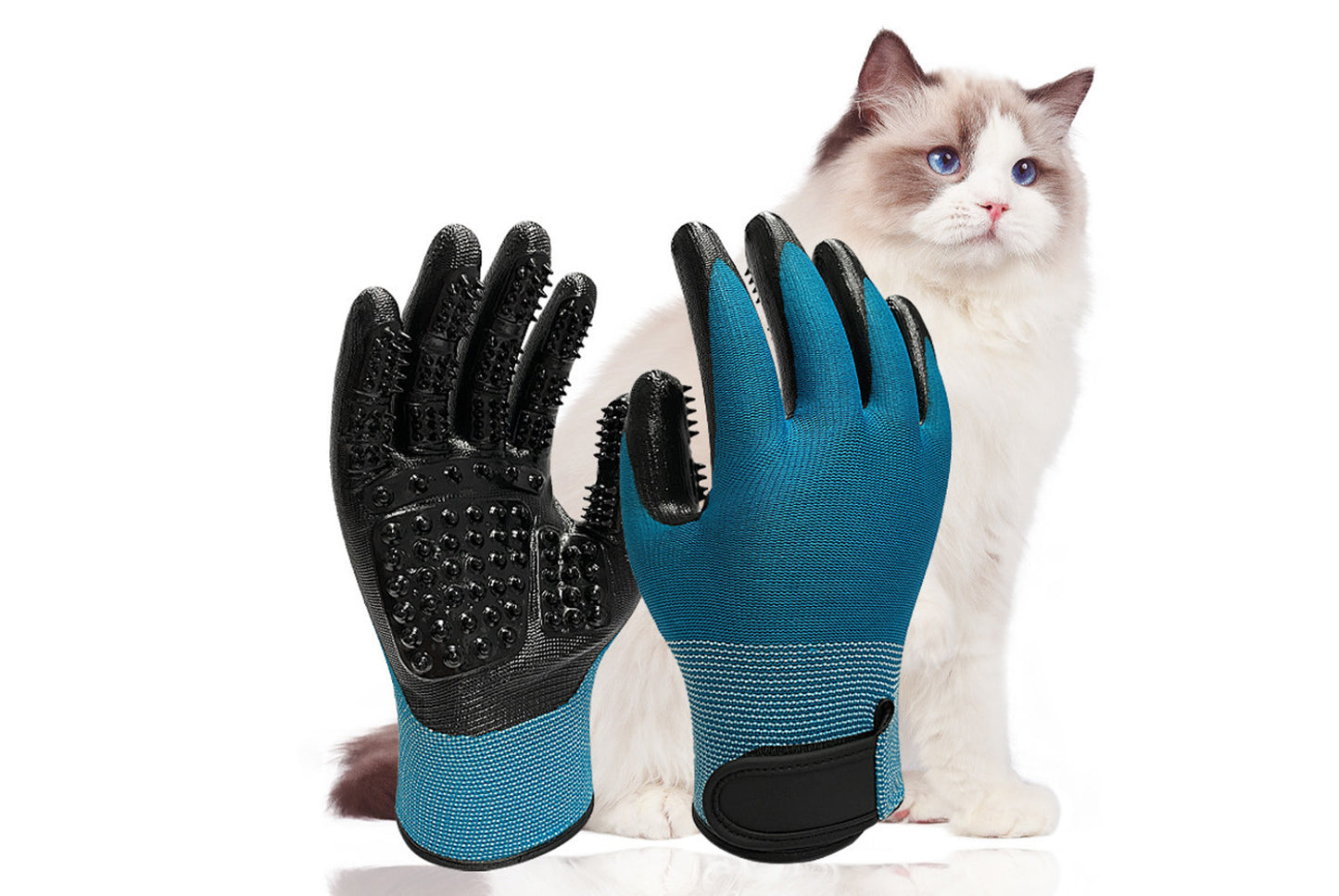 Pet Bathing Massage Gloves