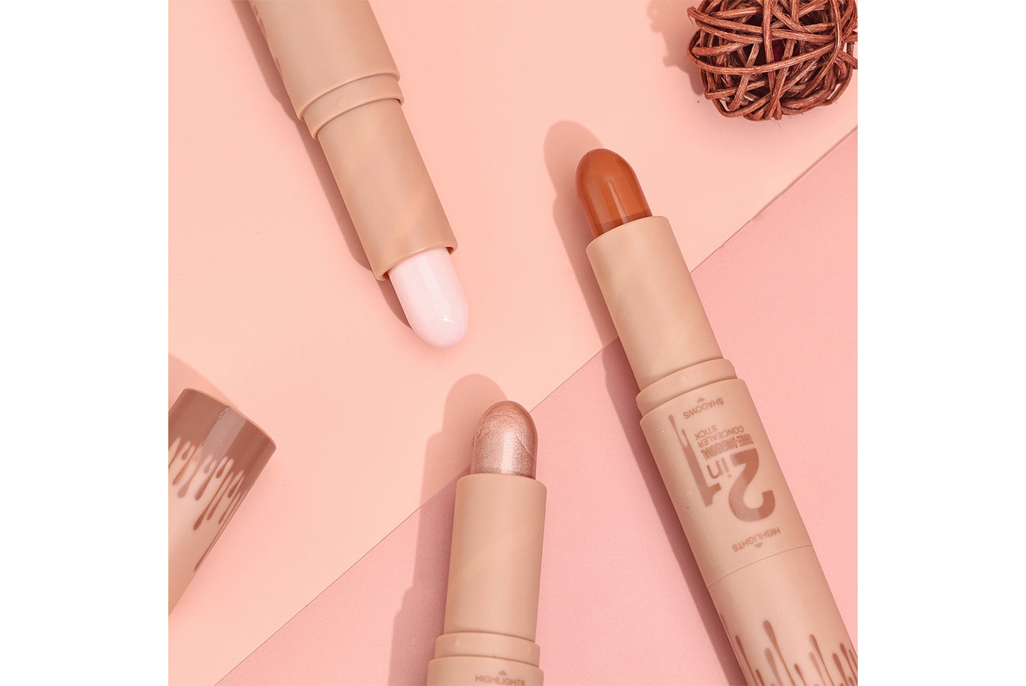 **Dual-Ended Contouring Stick (4-Color Set)**