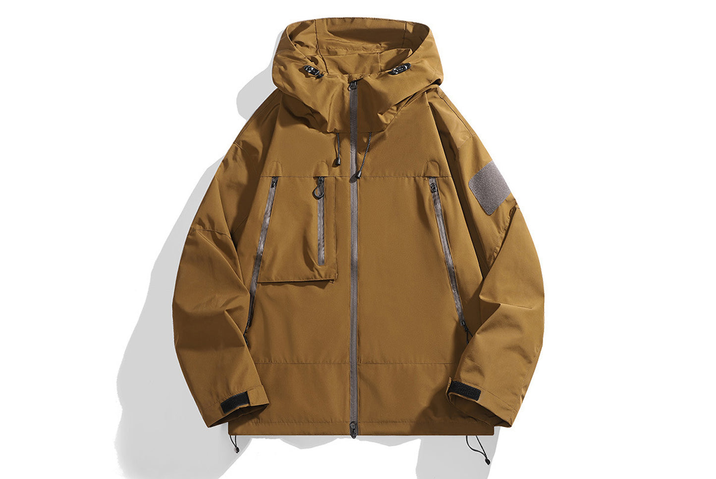 **Men's Three-Proof Waterproof Jacket (Multiple Colors Available, S-3XL)**