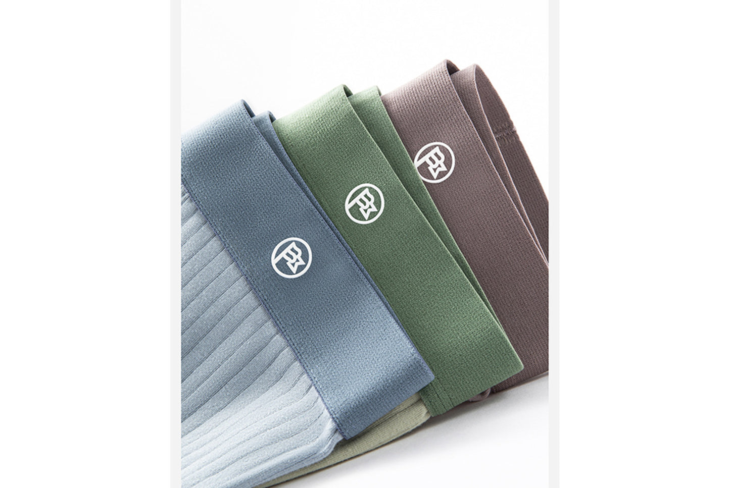 **Men's 7A Antibacterial Pure Cotton Boxer Briefs - Mid-Rise Breathable Large Size**