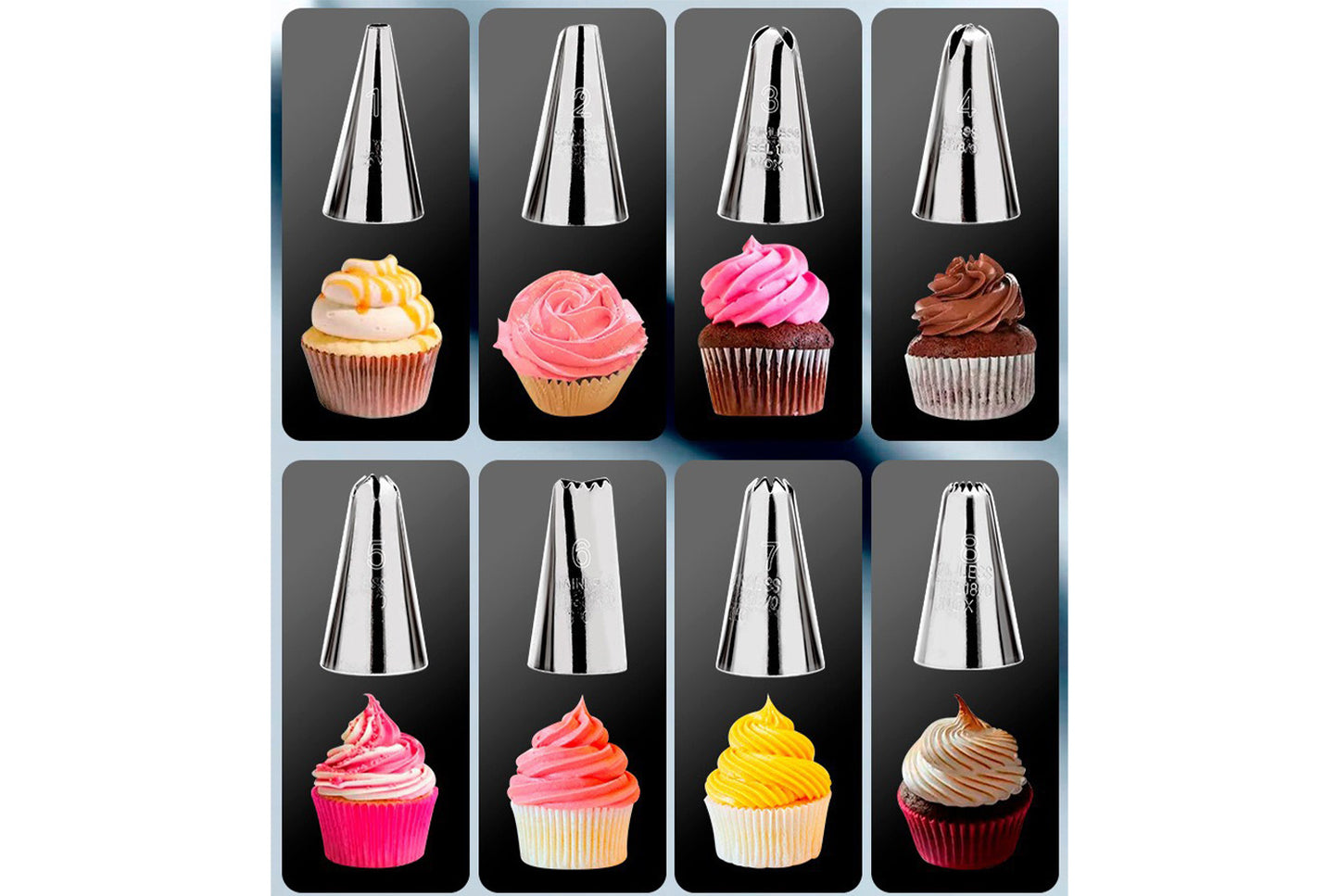 Stainless Steel Cookie Gun