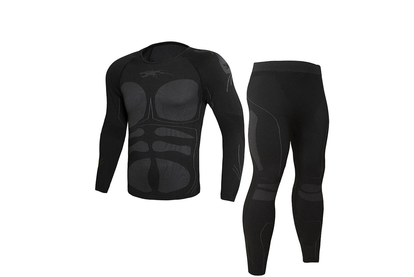 **Outdoor Sports High-Stretch Thermal Underwear Set**