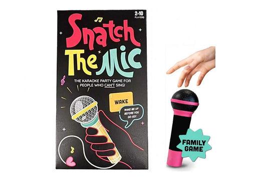 Snatch the Mic Music Party Game Cards