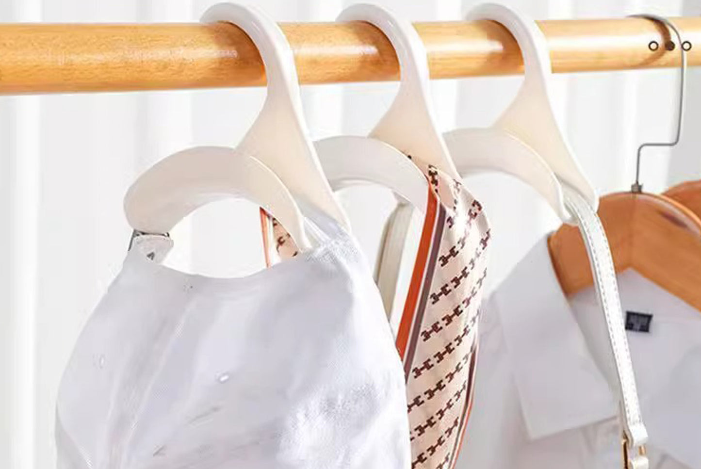 **Arch-Shaped Bag Hanger, Multifunctional Storage Rack (30pcs)**