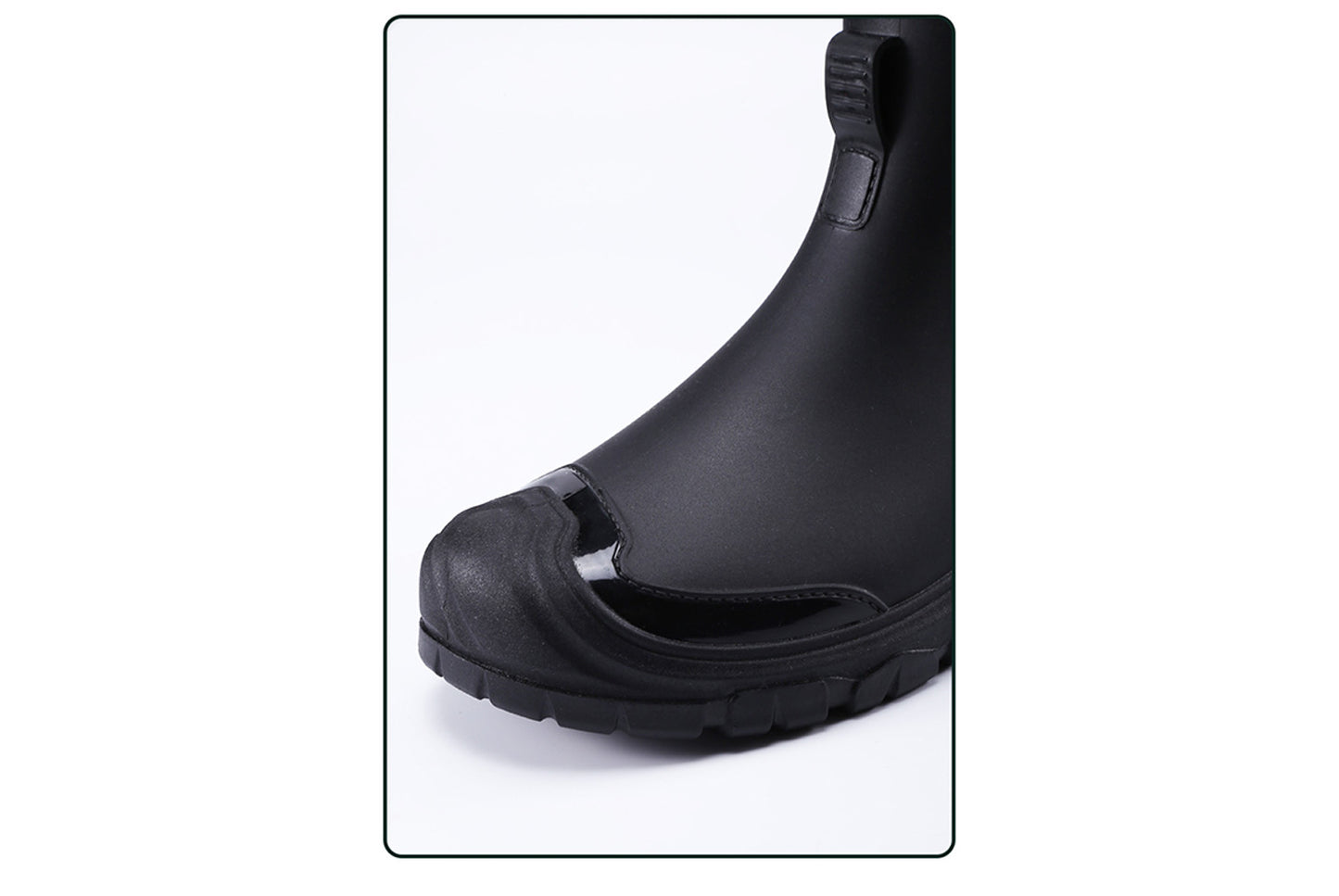 Men's Mid-Calf Fleece-Lined Non-Slip Rain Boots